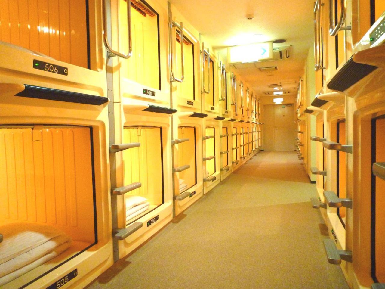 Capsule Hotel & Sauna Noble Chiba Exterior foto